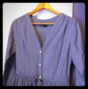 Gap Chambray Denim shirt dress Small